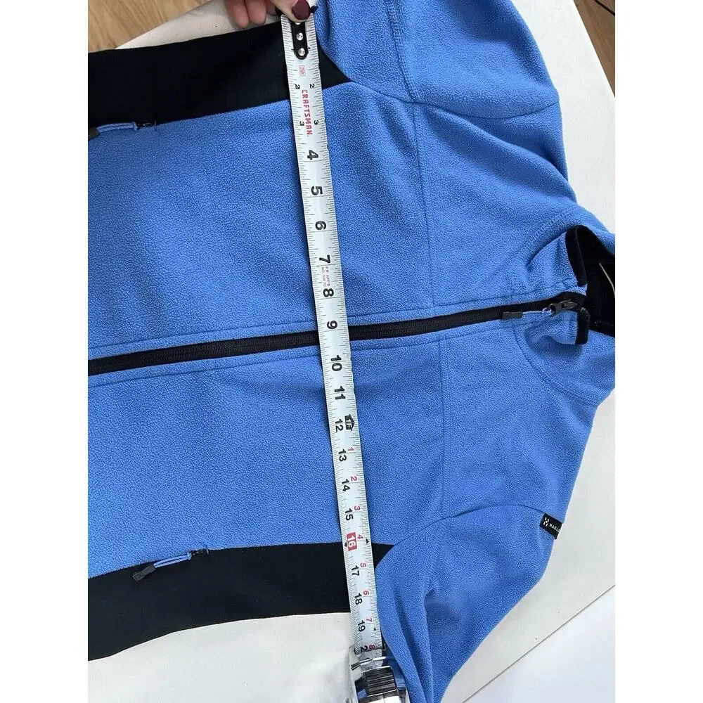 Haglofs Women's Blue Polartec Fleece Jacket Size 40 Medium‎